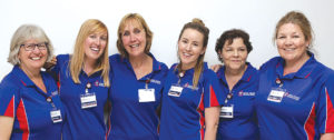 L to R: ICU Nurses: Helen Dodshon (OHI team coordinator), Bridget McConnell, Carolyne Kensett-Smith, Alannah Laidler, Marilena Lachsz and Julie Hulston. Photo: Heather Singleman